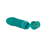 Mini Soft AF Teal 10-Function G-Spot Vibrator - 5.5 Inch
