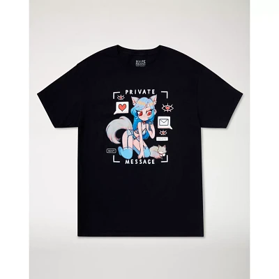 Anime Girl Private Message T Shirt