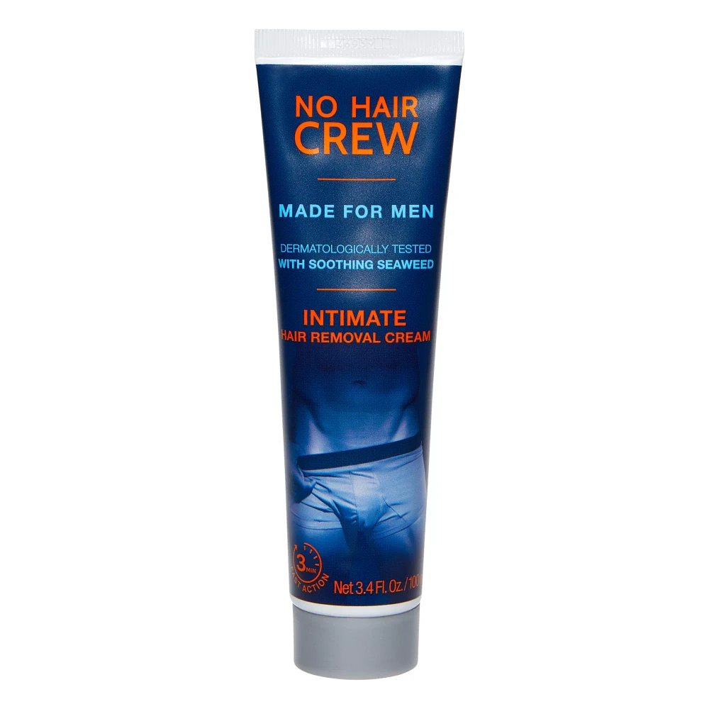 No Hair Crew Intimate Hair Removal Cream - 3.4 oz.