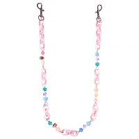 Flower Beaded Wallet Chain