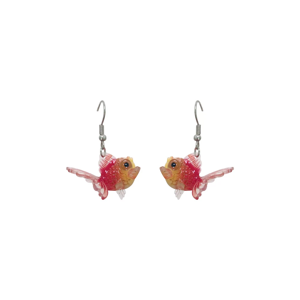 Goldfish Dangle Earrings