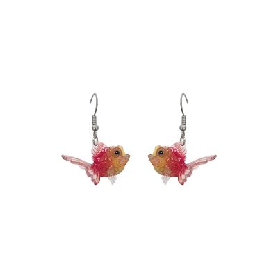 Goldfish Dangle Earrings