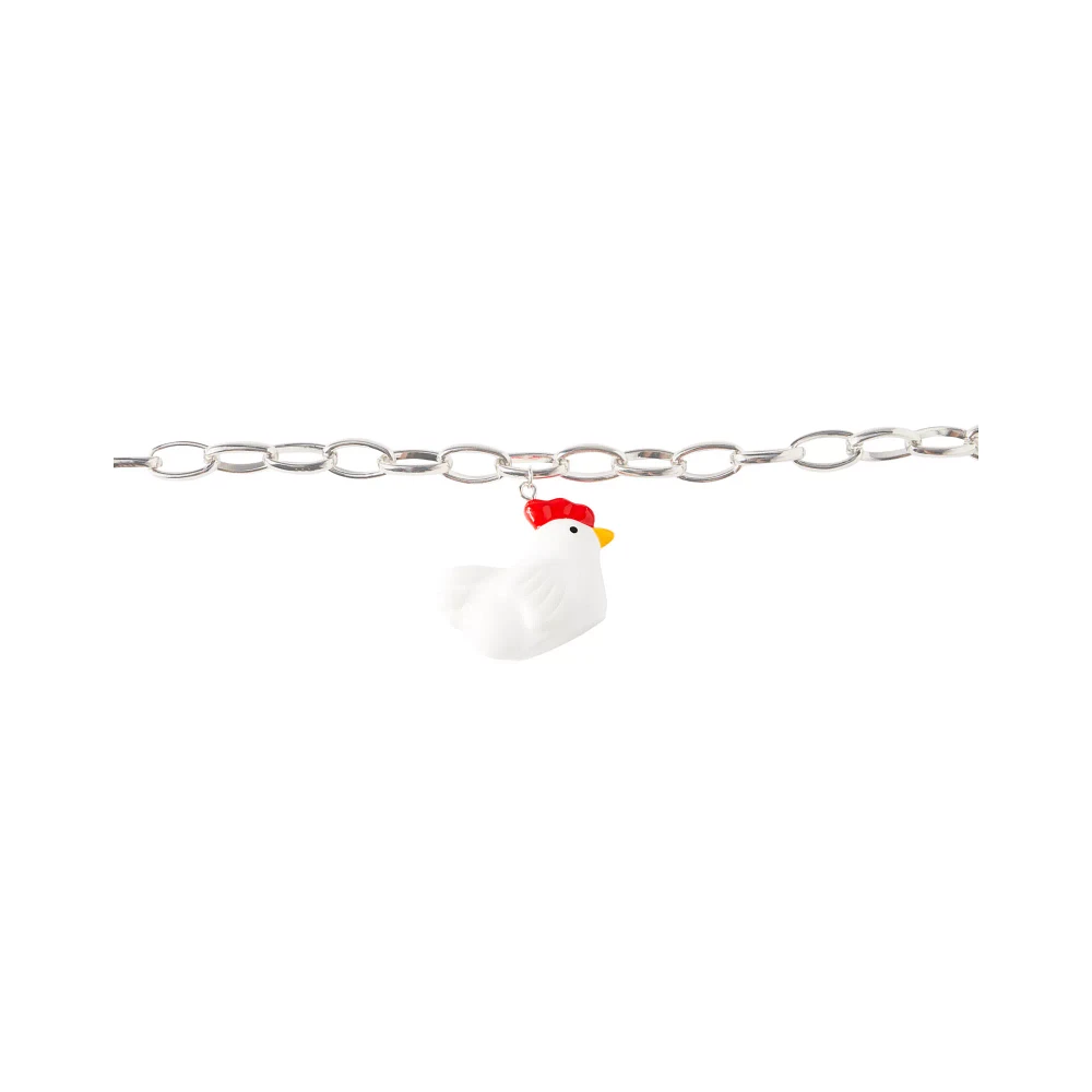 Chicken Chain Choker Necklace