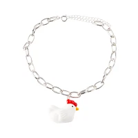 Chicken Chain Choker Necklace