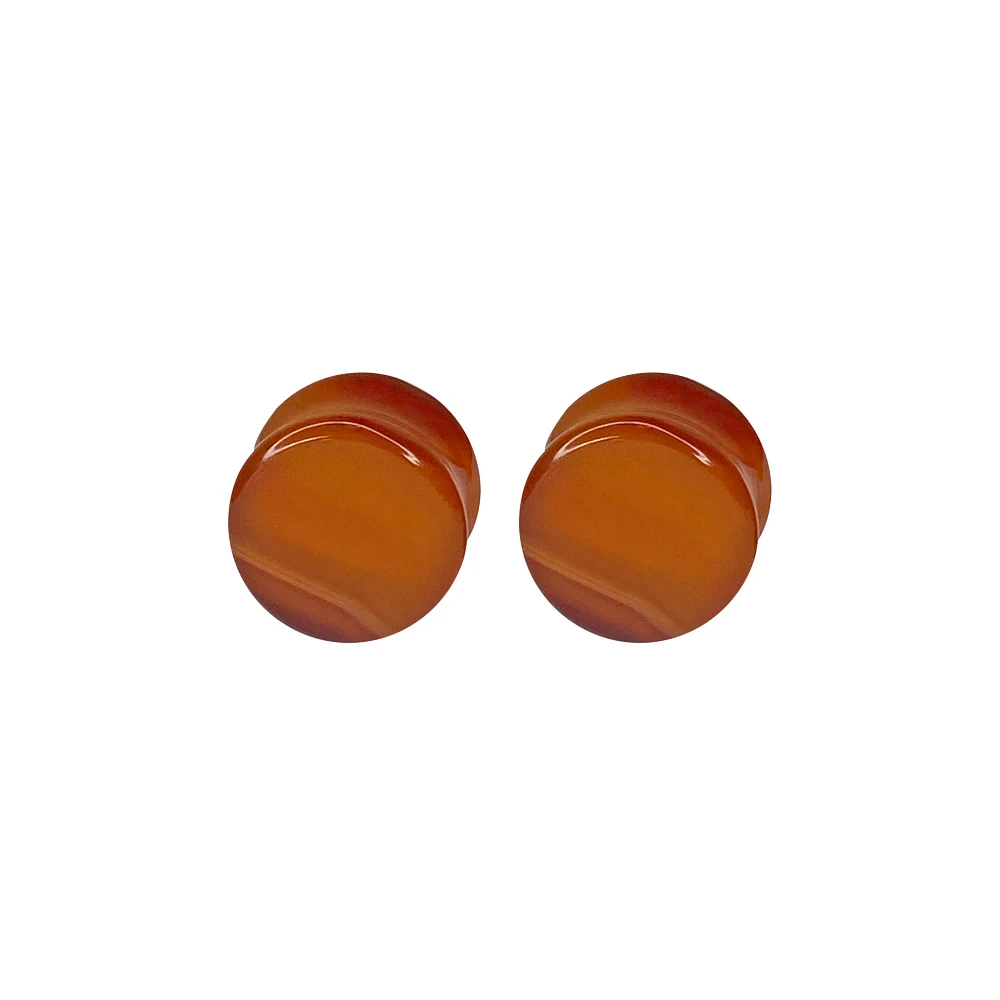 Carnelian Stone Plugs