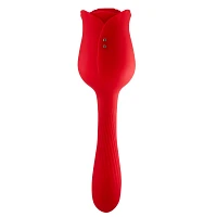 Petal Power 10-Function Rechargeable Double Ended Massager 5 Inch - Hott Love