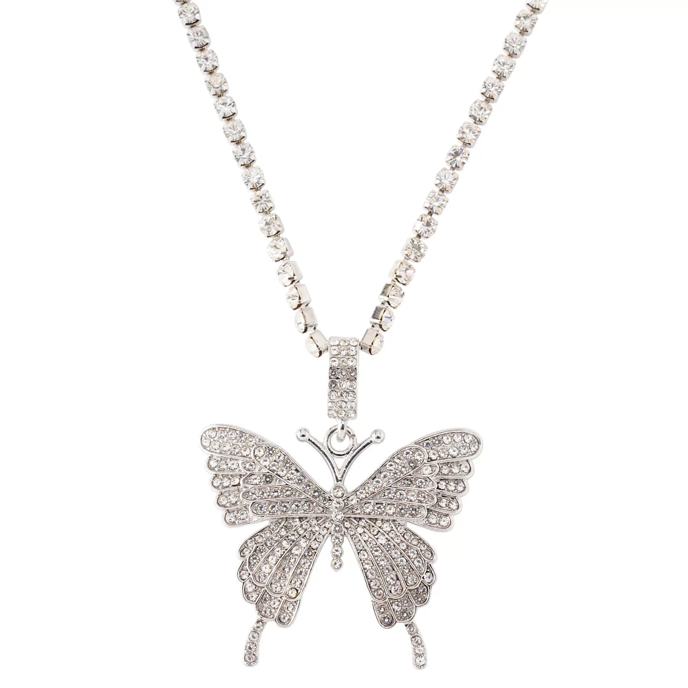 Butterfly Charm Chain Necklace