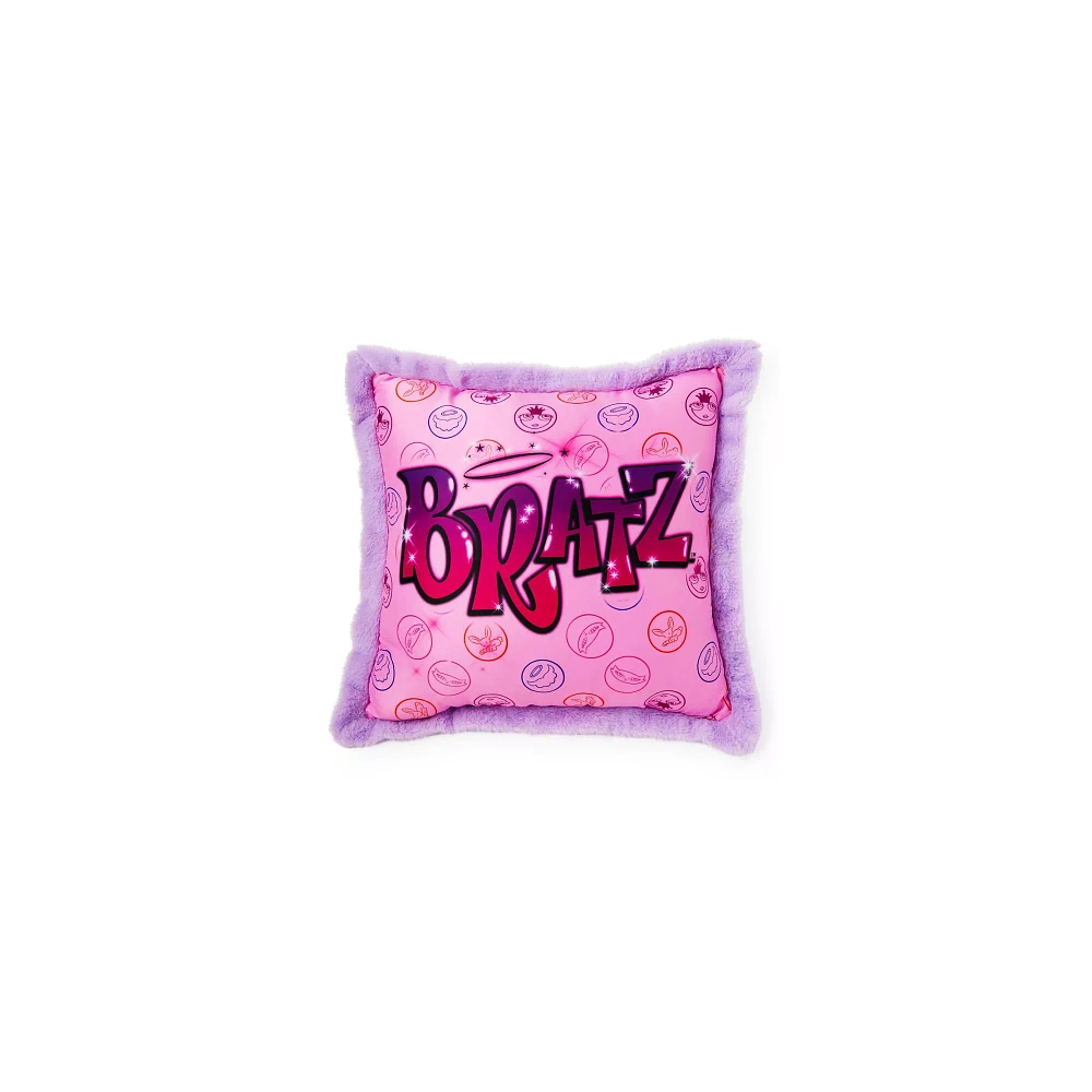 Pink Fuzzy Bratz Pillow