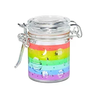 Frosted Rainbow Space Stash Jar - 1.5 oz.