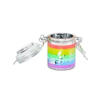 Frosted Rainbow Space Stash Jar - 1.5 oz.