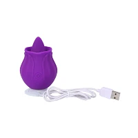 Full Bloom Rechargeable Tongue Vibrator 3 Inch - Hott Love Extreme