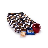 Checkered Butterfly Roll Top Lunch Box