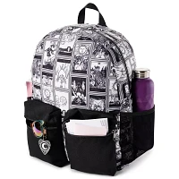 Black and White Tarot Card Print Backpack