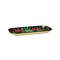 Rasta Weed Leaf Alien Tray