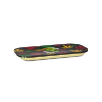 Rasta Weed Leaf Alien Tray