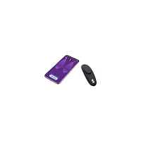 Black Multi-Function Moxie Waterproof Panty Vibrator 3 Inch - We-Vibe