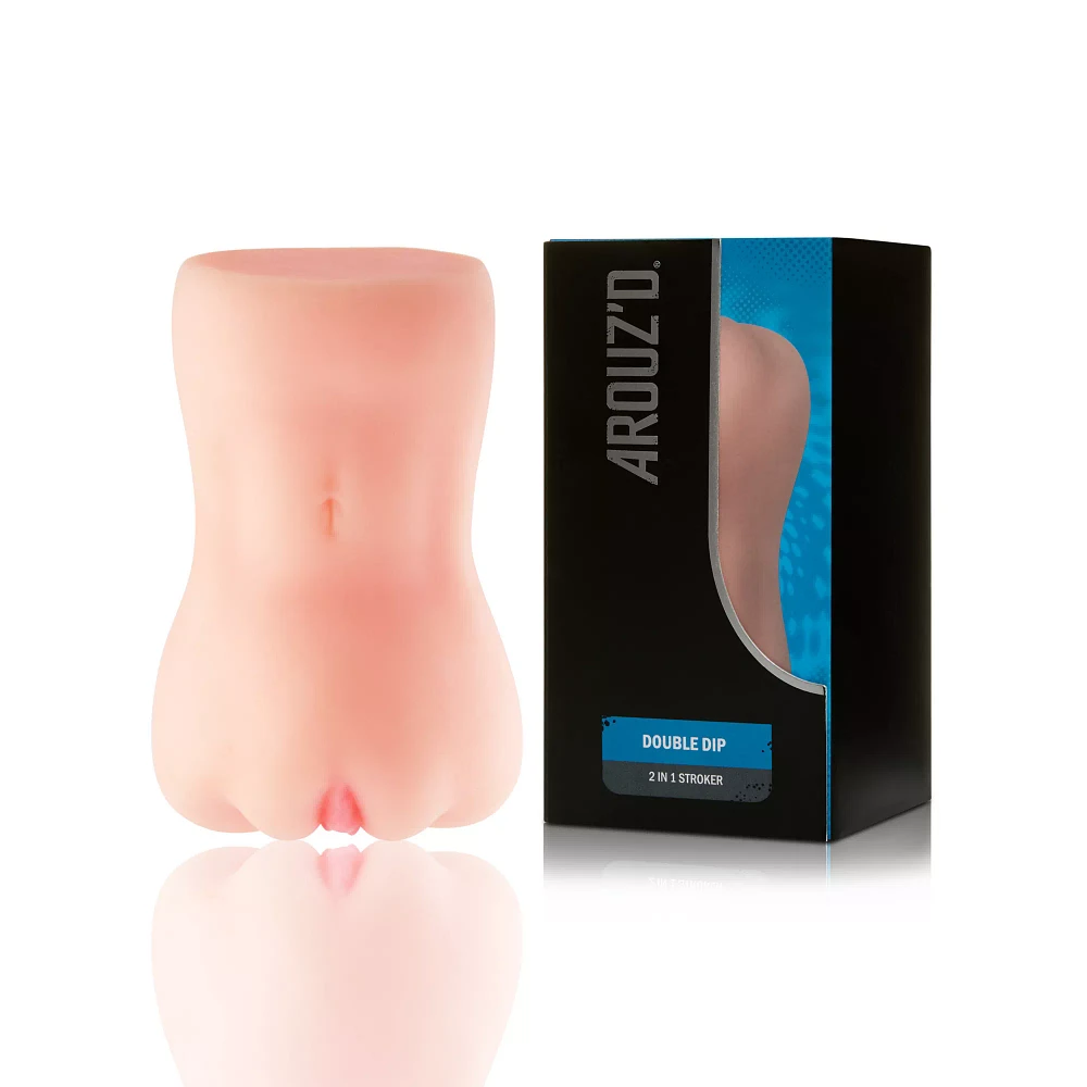Double Dip 2 in 1 Stroker - Arouz'd