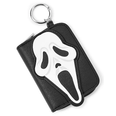 Glow in the Dark Ghost Face Zip Wallet