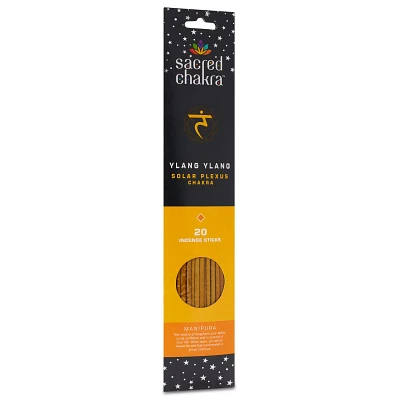 Ylang-Ylang Solar Plexus Incense Sticks 20 Pack - Sacred Chakra