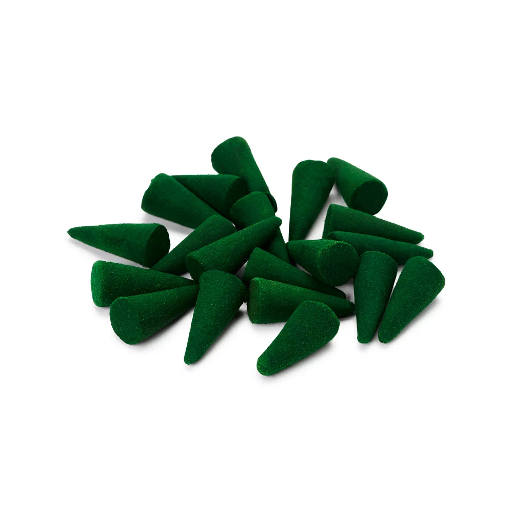 Eucalyptus Heart Chakra Cones Incense - 20 Pack