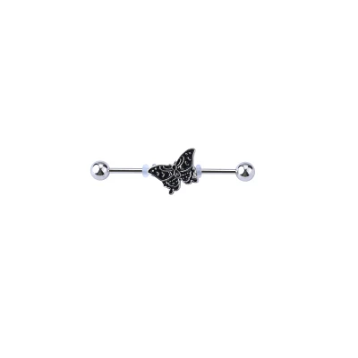 Butterfly Industrial Barbell - 14 Gauge