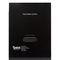 Black Feather Handcufffs - Pleasure Bound