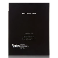 Red Feather Handcuffs - Pleasure Bound