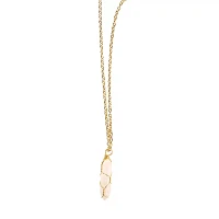 Rose Quartz Semi-Precious Stone Necklace
