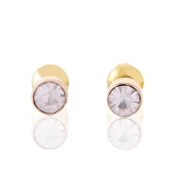Multi-Pack CZ Playboy Stud and Cuff Dangle Earrings - 4 Pack