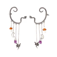 Snake Dangle Ear Cuffs