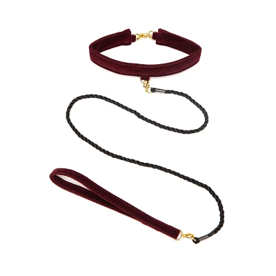 Bondage Collar and Leash - Pleasure Bound