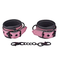 Pink Glitter Handcuffs - Pleasure Bound