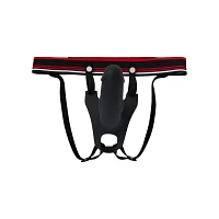 Stiff One Hollow Strap-On Dildo 6.5 Inch and Harness - Arouz'd