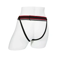 Stiff One Hollow Strap-On Dildo 6.5 Inch and Harness - Arouz'd