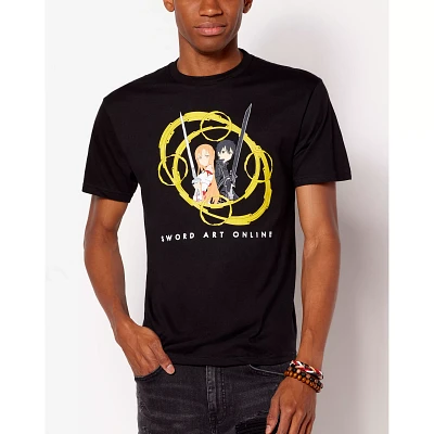 Kirito and Asuna T Shirt - Sword Art Online