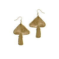 70s Mushroom Dangle Earrings