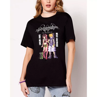 Shiki and Neku T Shirt - The World Ends with You