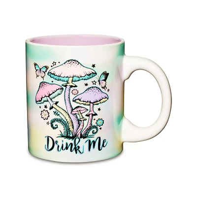 Drink Me Butterfly Mushroom Coffee Mug - 20 oz.