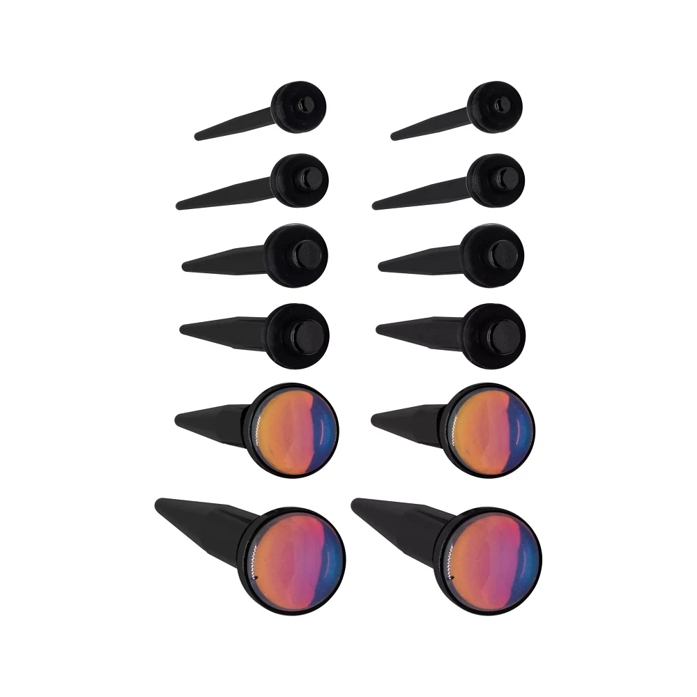 Multi-Pack Black Anodized Stretching Taper Kit - 6 Pairs