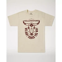 Yellowstone Skull T Shirt