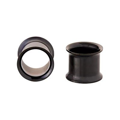 Black Titanium Double Flare Tunnels