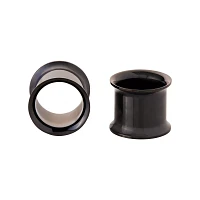 Black Titanium Double Flare Tunnels