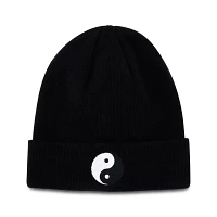 Yin Yang Cuff Beanie Hat