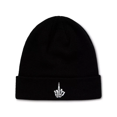 Skeleton Finger Cuff Beanie Hat