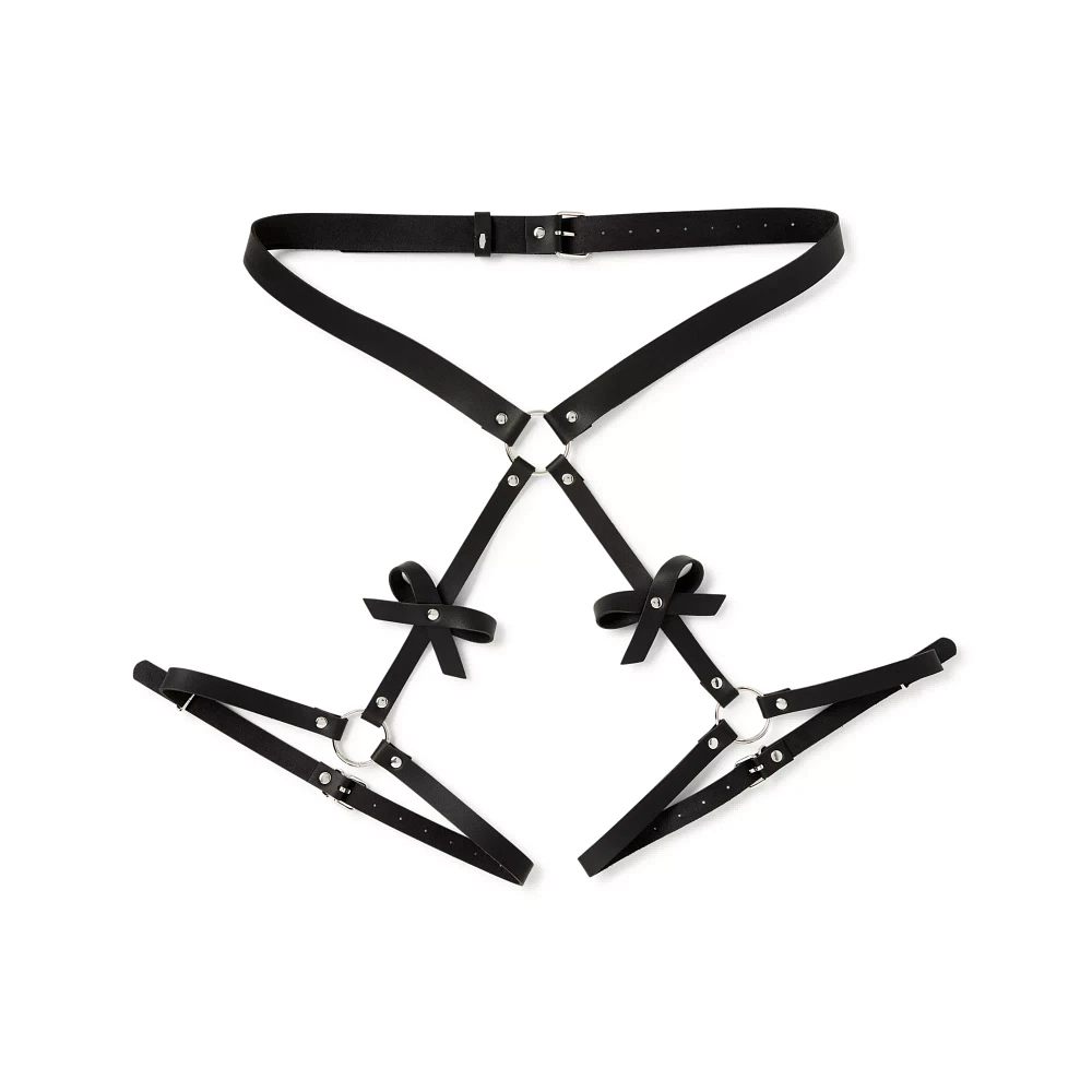 Adjustable Garter with Bows