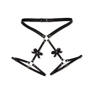 Adjustable Garter with Bows