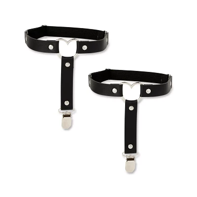 Heart Leg Garters - 2 Pack
