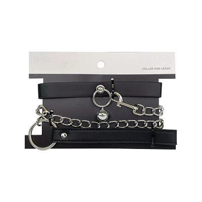 Bells Collar with Leash - Pleasure Bound