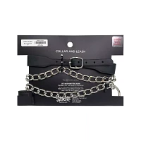 Bells Collar with Leash - Pleasure Bound