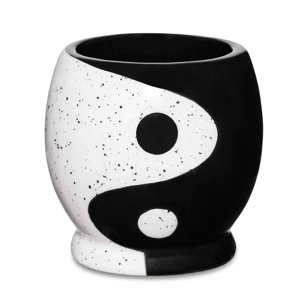 Yin Yang Molded Shot Glass - 3 oz.